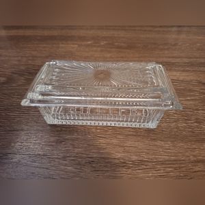 Glass Butter Dish